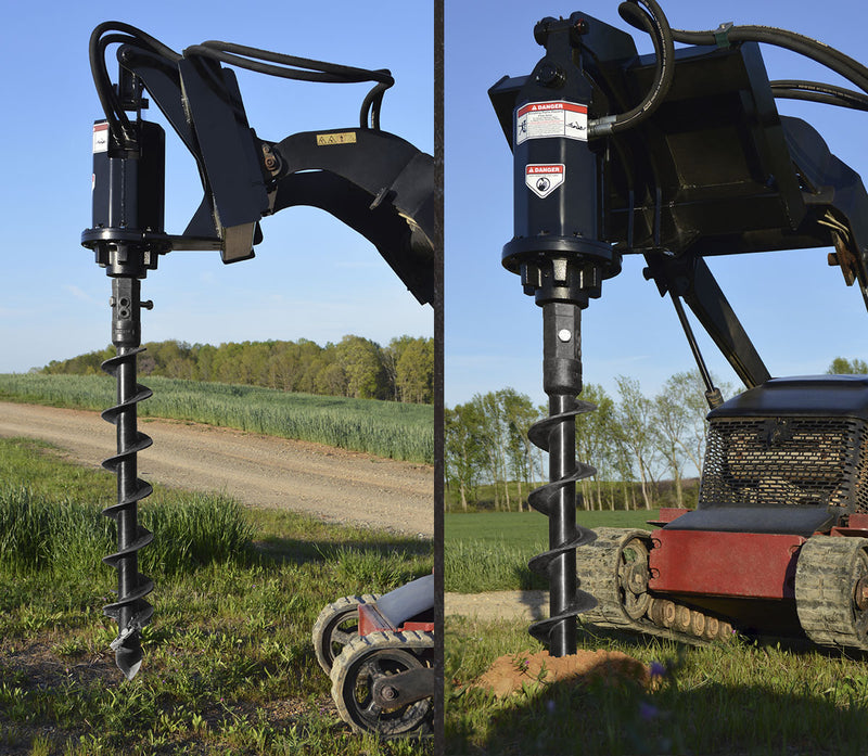 Loflin Mini Skid Steer Auger