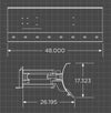Loflin Mini Skid Steer Dozer Blade