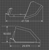 Loflin Mini Compact Front Dump Bucket