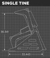 Loflin Rock Bucket Grapple Single Tine