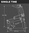 Loflin Root Grapple Single Tine