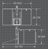 Loflin Hydraulic Concrete Bucket
